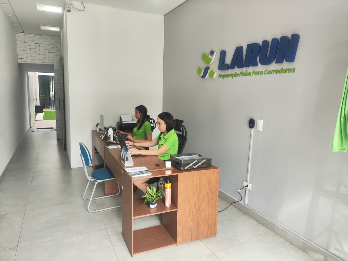 Recepção do Estúdio LARUN